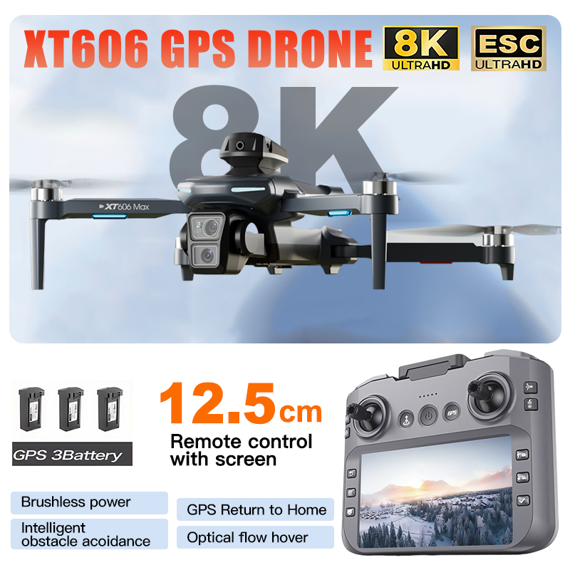 Drone Photogrammetry - Drone XT606 MAX 3 com Câmera