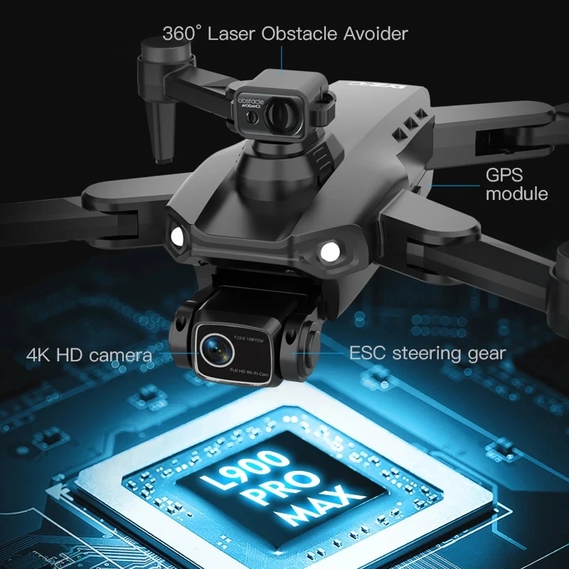 L900 Pro MAX GPS Drone 4K Prof - Drone Photogrammetry avaliação e preço
