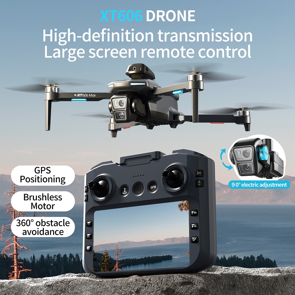 Drone XT606 MAX 3 com Câmera P - Drone Photogrammetry avaliação e preço